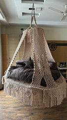 Bamboo Sofa Cum Bed Swing