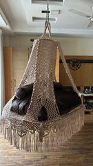 Bamboo Sofa Cum Bed Swing