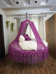 Magental Big Bed Swing