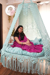 Aqua Sofa Cum Bed Swing