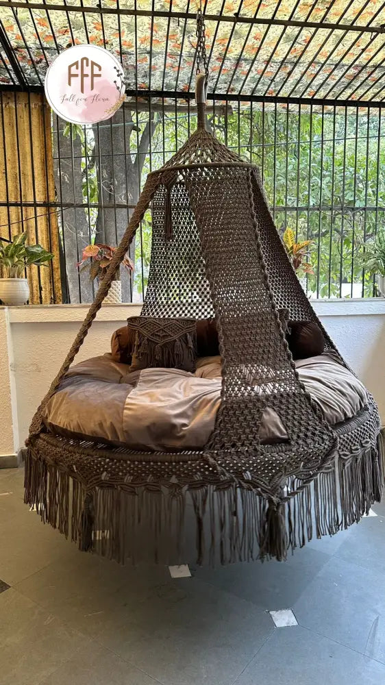 Ash Brown Big Bed Swing