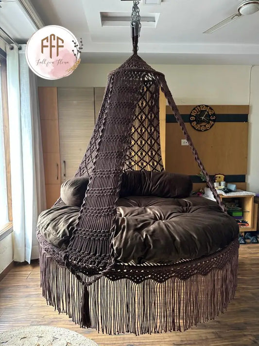 Chocolate Brown Bed Swing