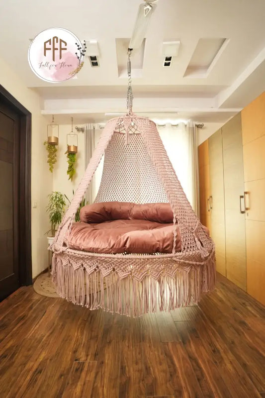 Goldrose Pink Bed Swing