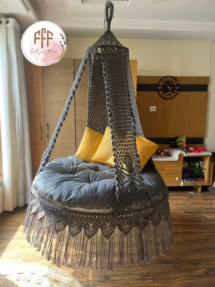 Grey Maze Dual Seater Swing