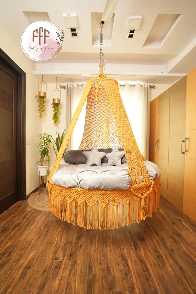 Grey Star Bed Swing