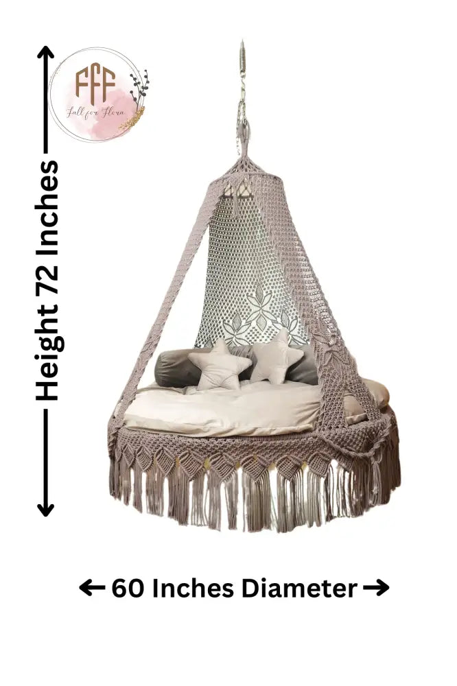 Grey Star Bed Swing