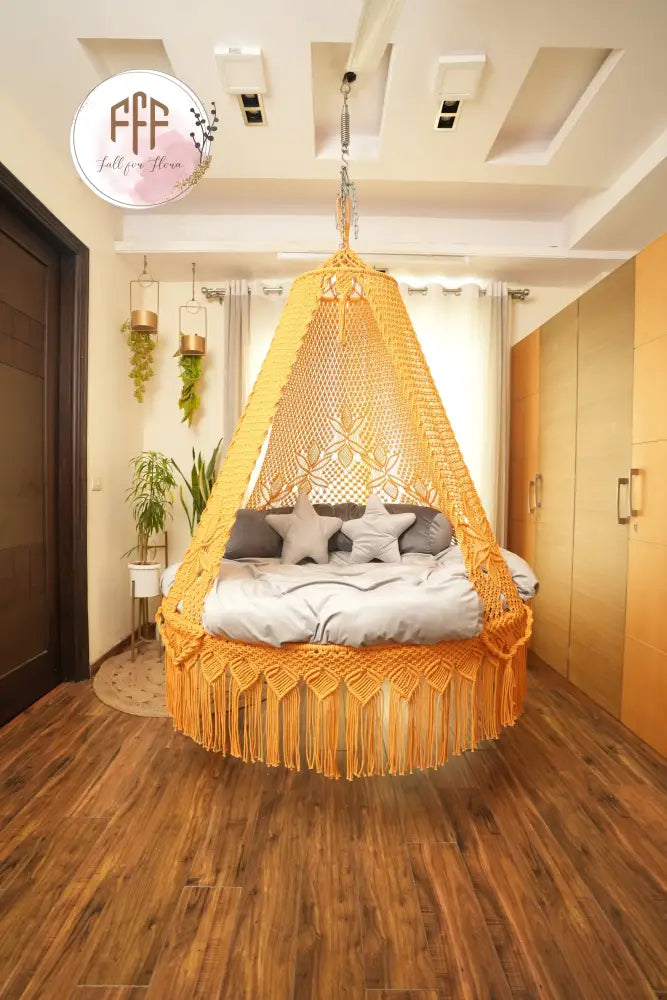 Grey Star Bed Swing