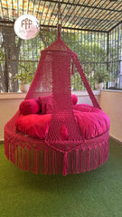 Hot Pink Bed Swing