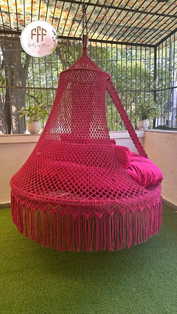 Hot Pink Bed Swing