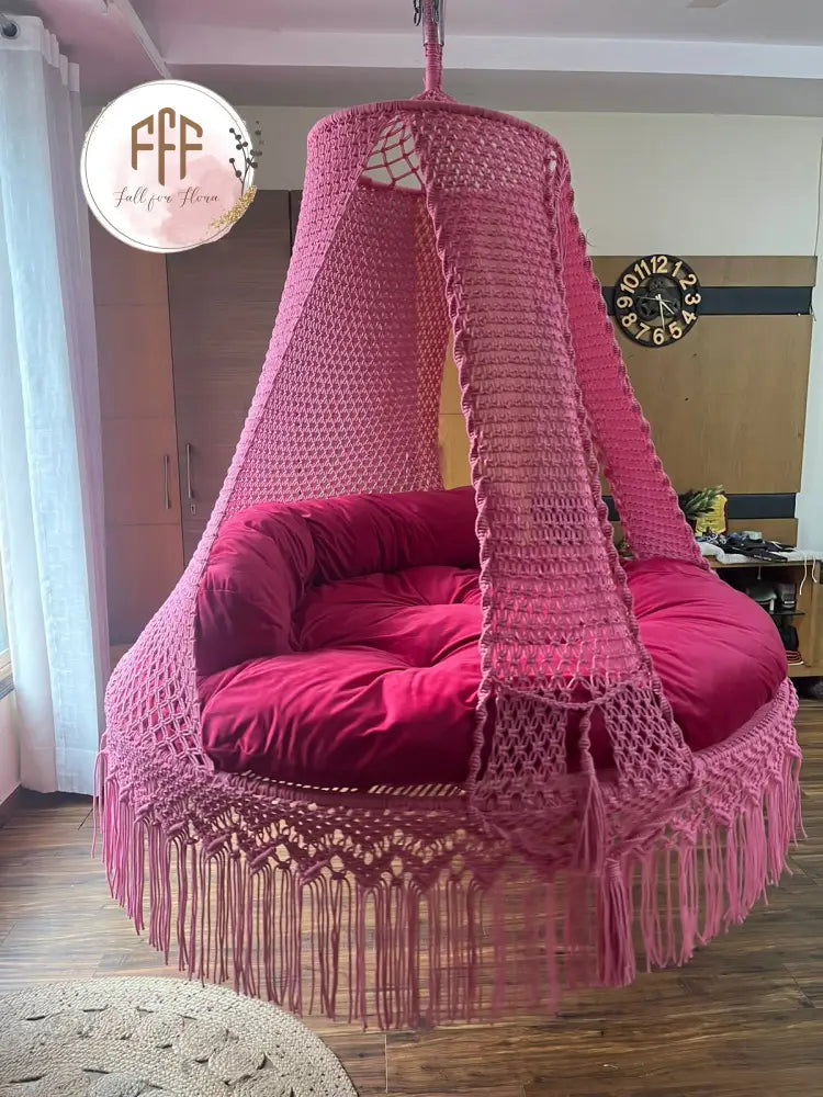 Hot Pink Bed Swing