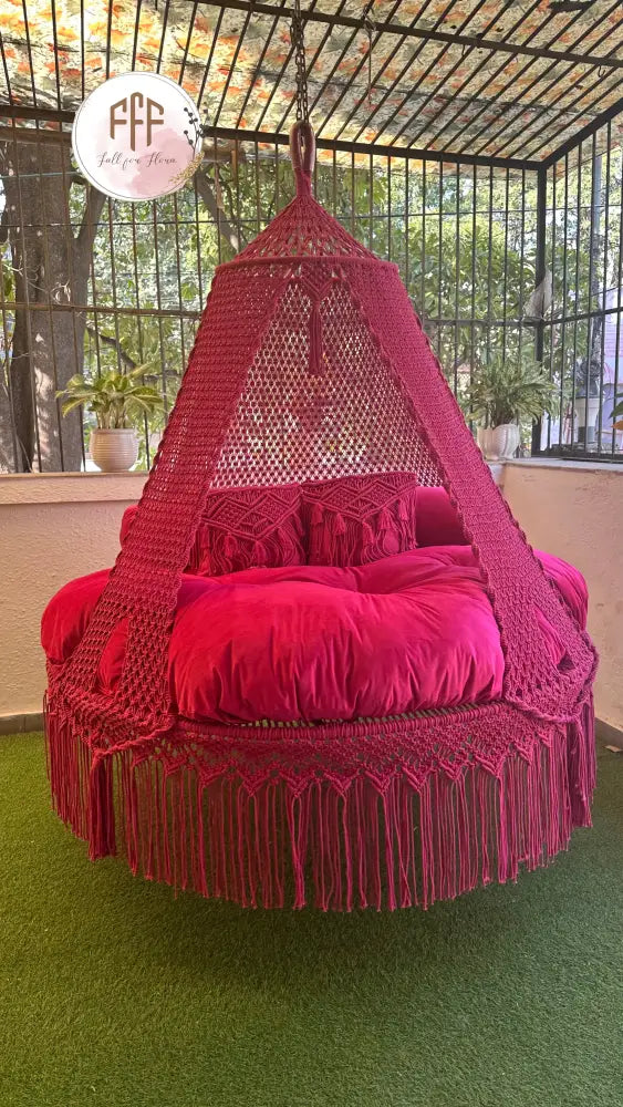 Hot Pink Bed Swing