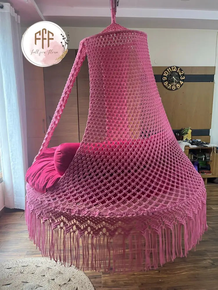 Hot Pink Bed Swing