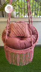 Lavish Pink Chair Swing