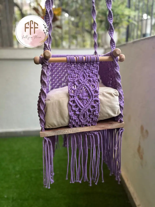 Lilac Baby Swing