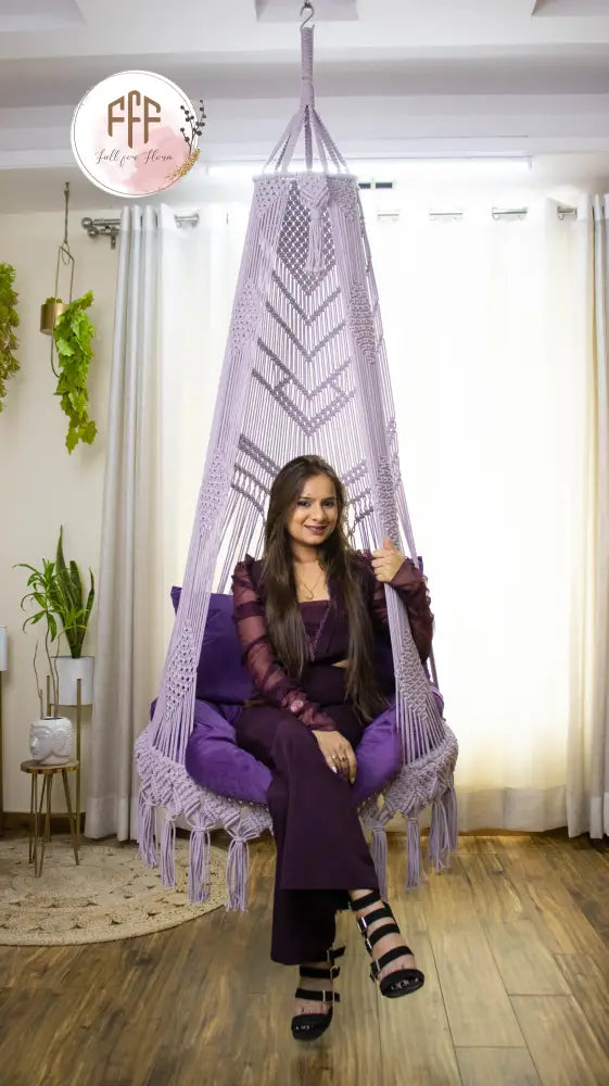 Lilac Swing Single Seater