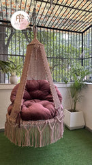 Lush Lux Pink Swing With Baby Proofing