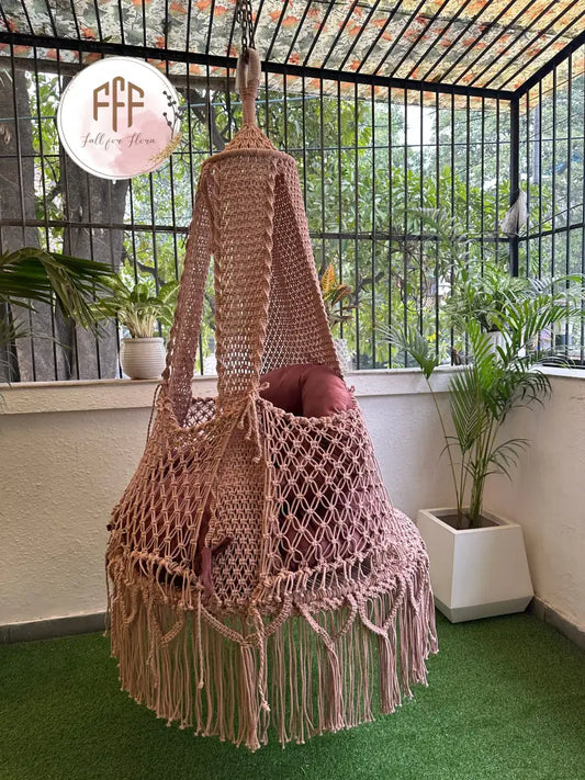 Lush Lux Pink Swing With Baby Proofing