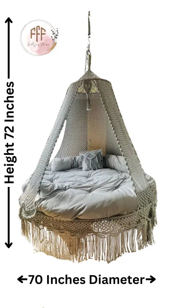 Magental Big Bed Swing