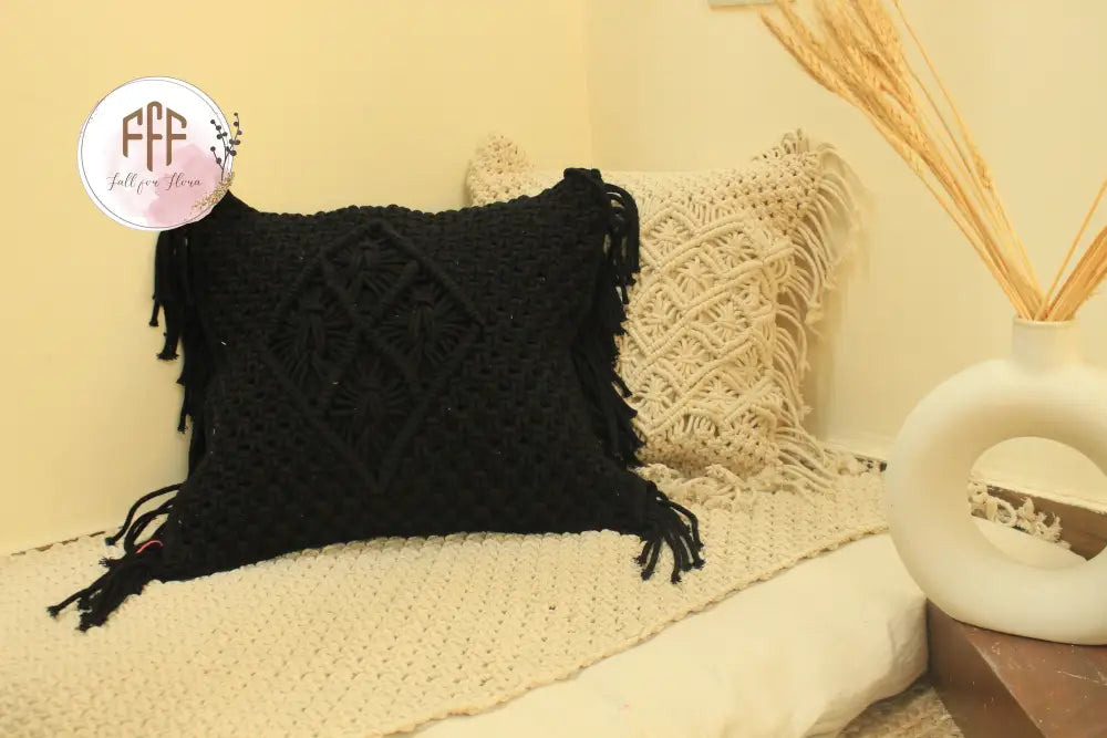 Monochrome Elegance Cushion