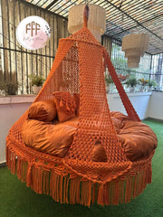 Orange Sky Big Bed Swing