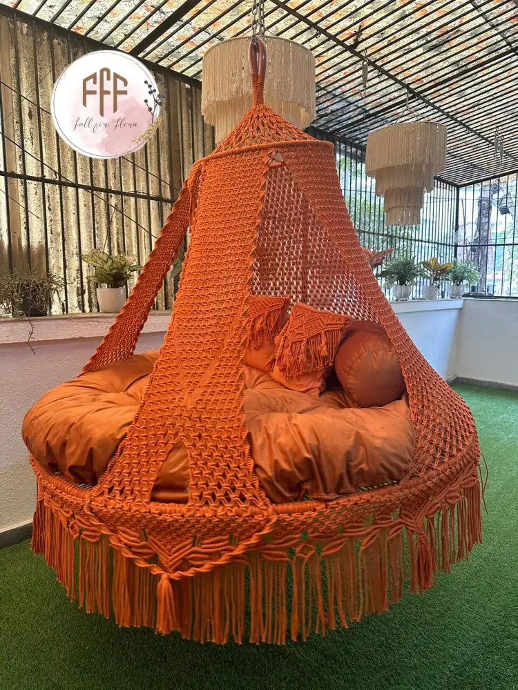 Orange Sky Big Bed Swing