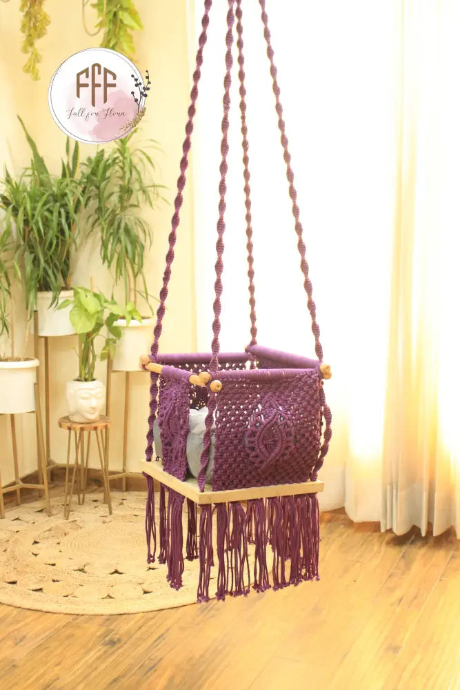 Perfect Plum Baby Swing