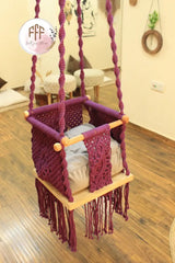 Perfect Plum Baby Swing