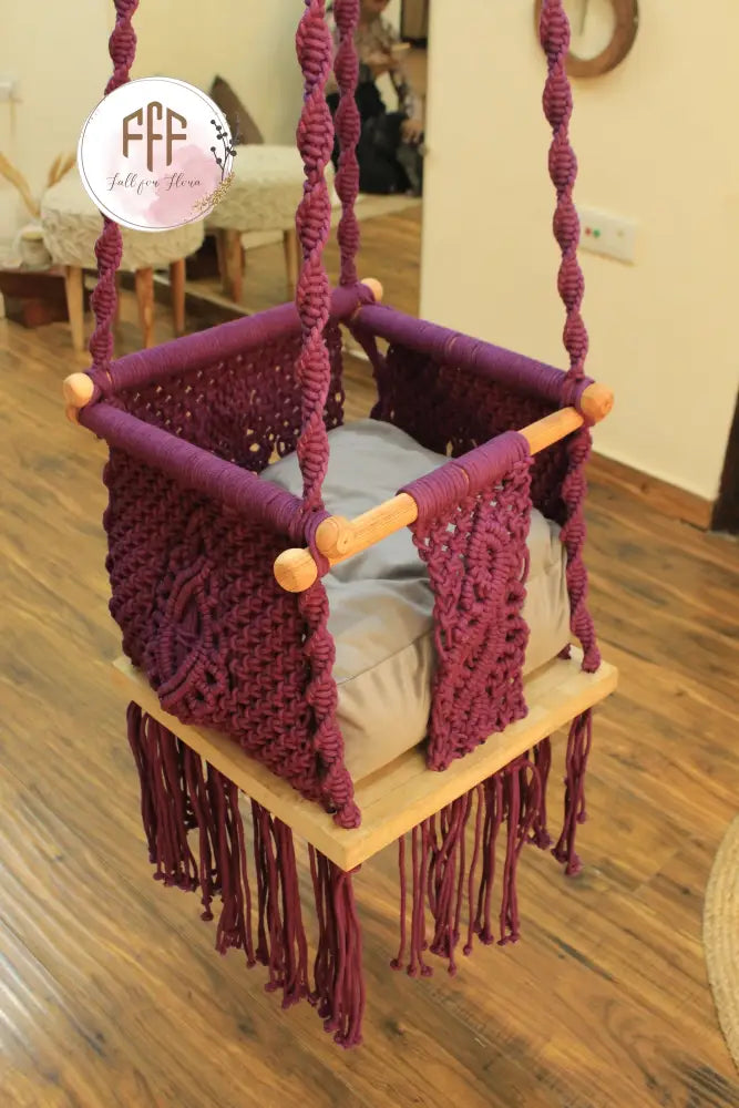 Perfect Plum Baby Swing