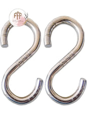 S Hook Heavy Duty Set Of 2 Pcs Silver