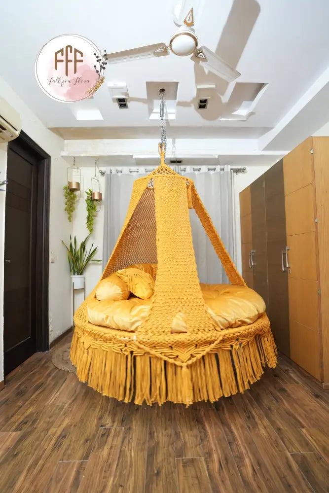 Sun Big Bed Swing Yellow