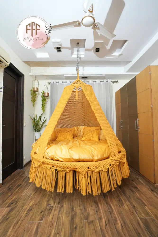 Sun Big Bed Swing Yellow